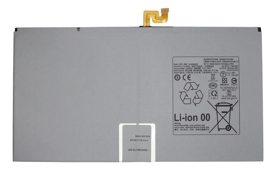 Batería compatible con Samsung Tab S8 Ultra 5G / WIFI
