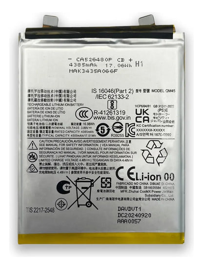 Batería compatible con Motorola Moto Edge 50 Pro XT2403-2