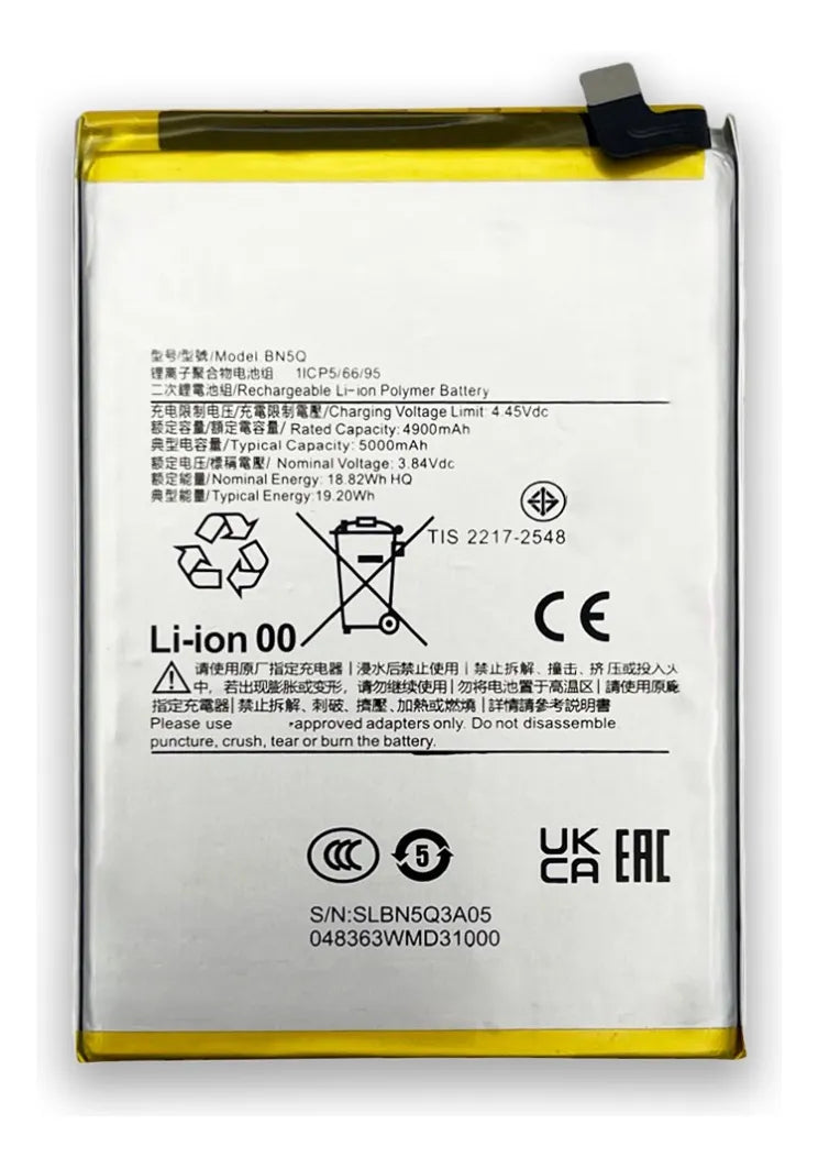 Batería compatible con Xiaomi Redmi Note 13C