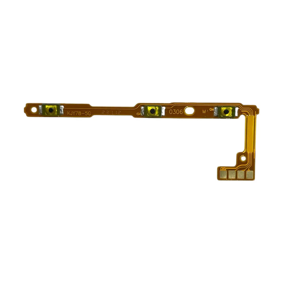 Flexor de Volumen y Encendido Compatible con Vivo Y36 V2247
