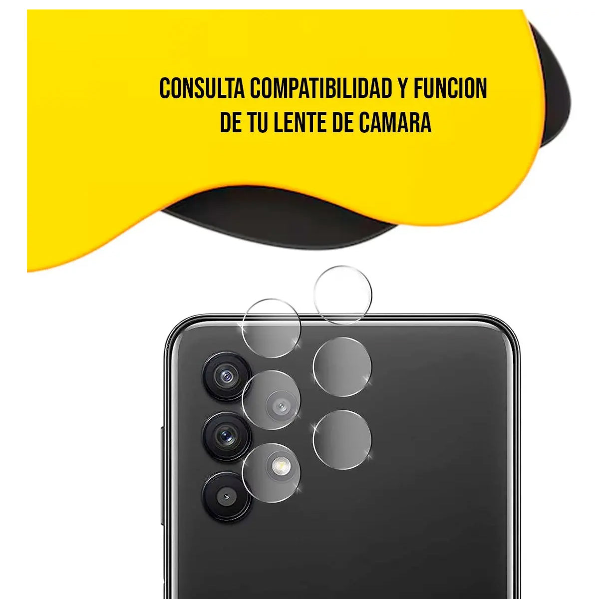 Cristal de Cámara Trasera compatible con Moto Edge 30 Ultra