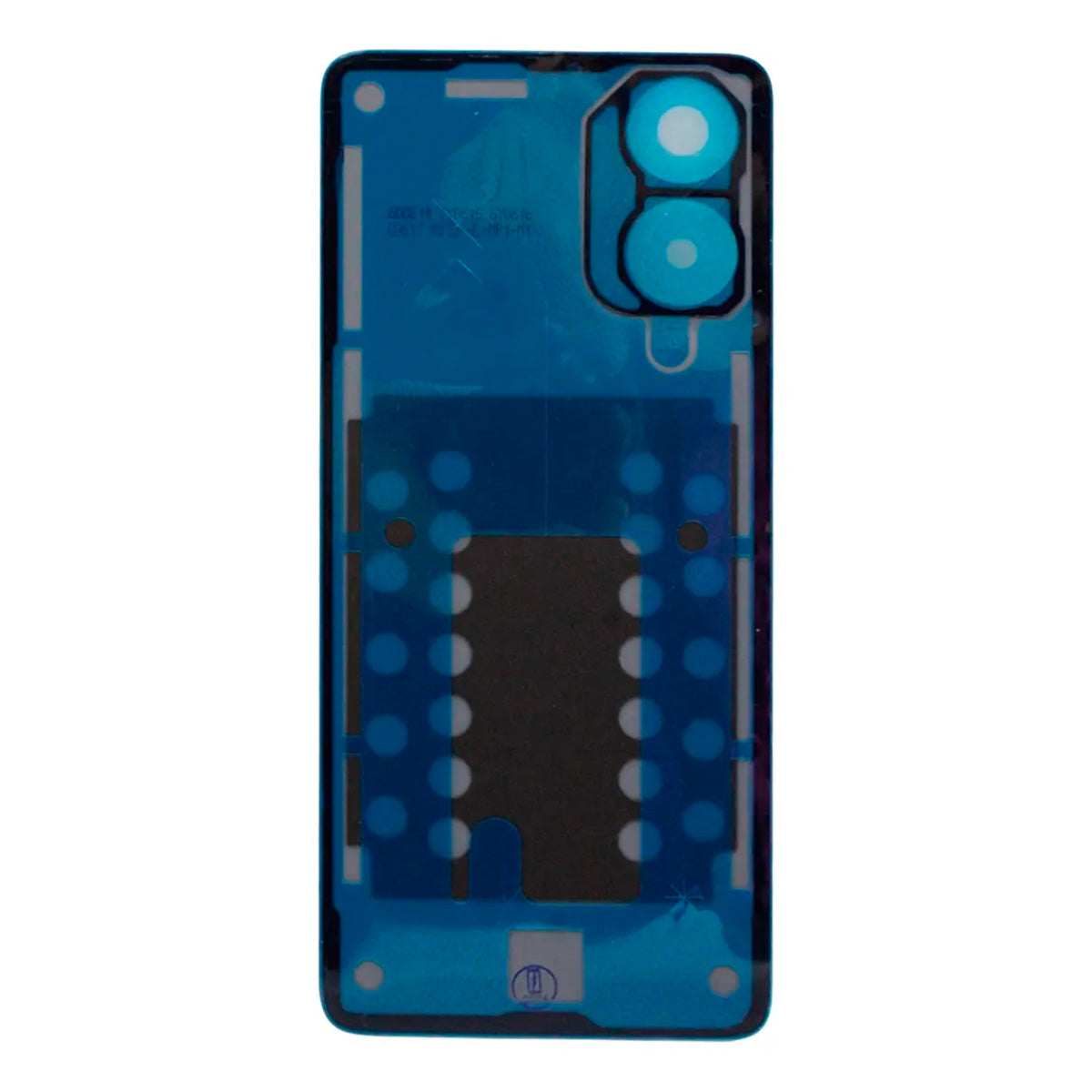 Tapa trasera Moto G04S verde - detalle