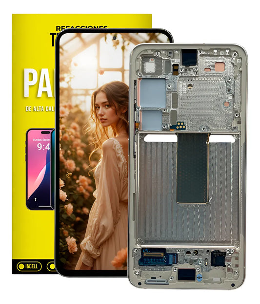 Pantalla con Marco compatible con Samsung S23