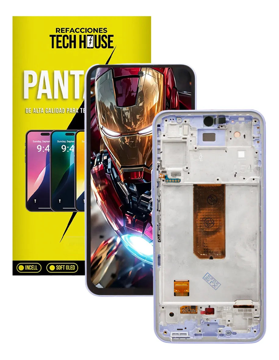 Pantalla con Marco compatible con Samsung A54