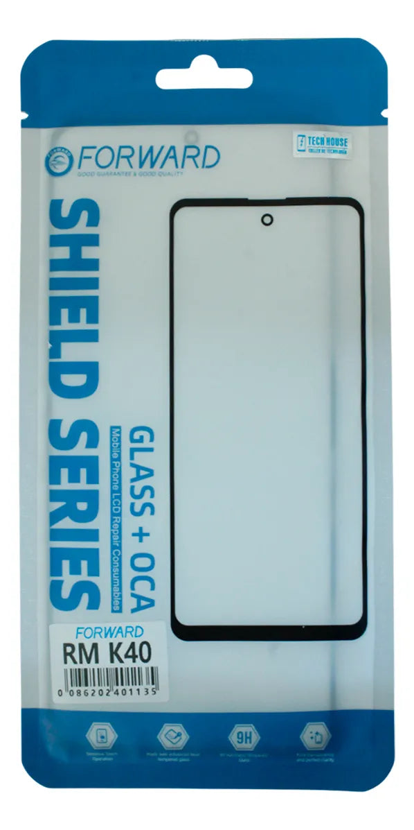 Glass Plano Forward con Oca compatible con Xiaomi Redmi