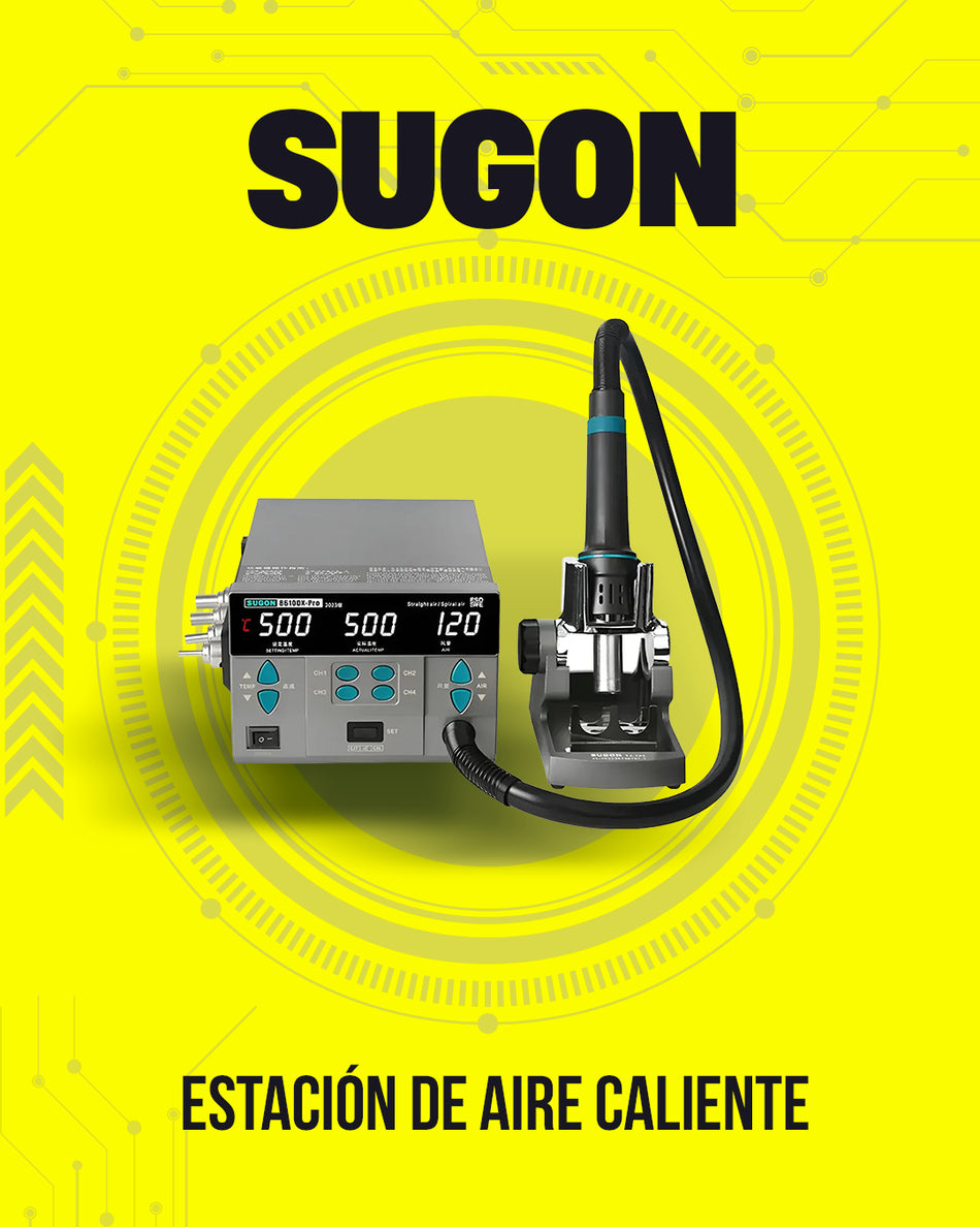 Herramientas Sugon para reparación de celulares