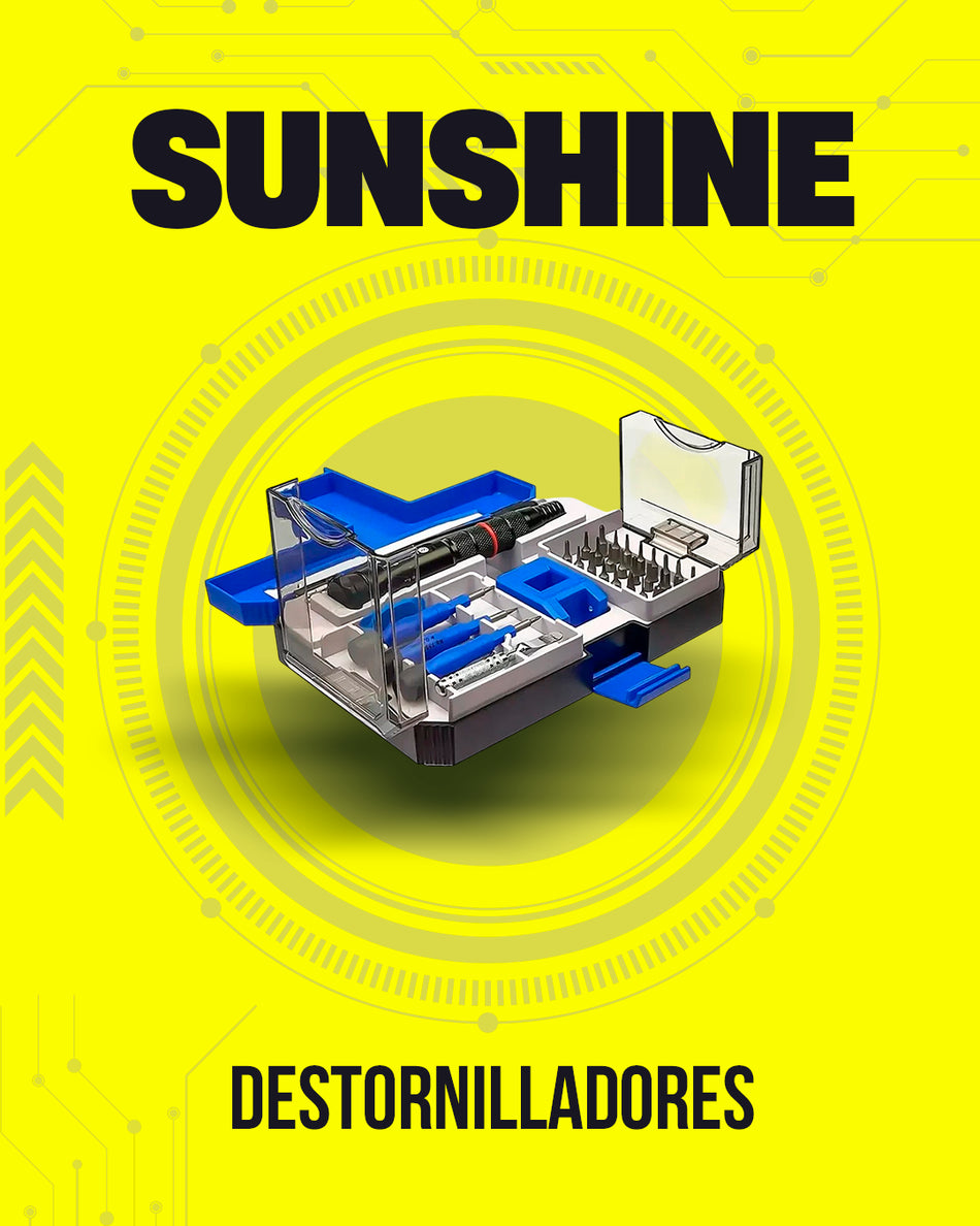Herramientas Sunshine para reparación de celulares