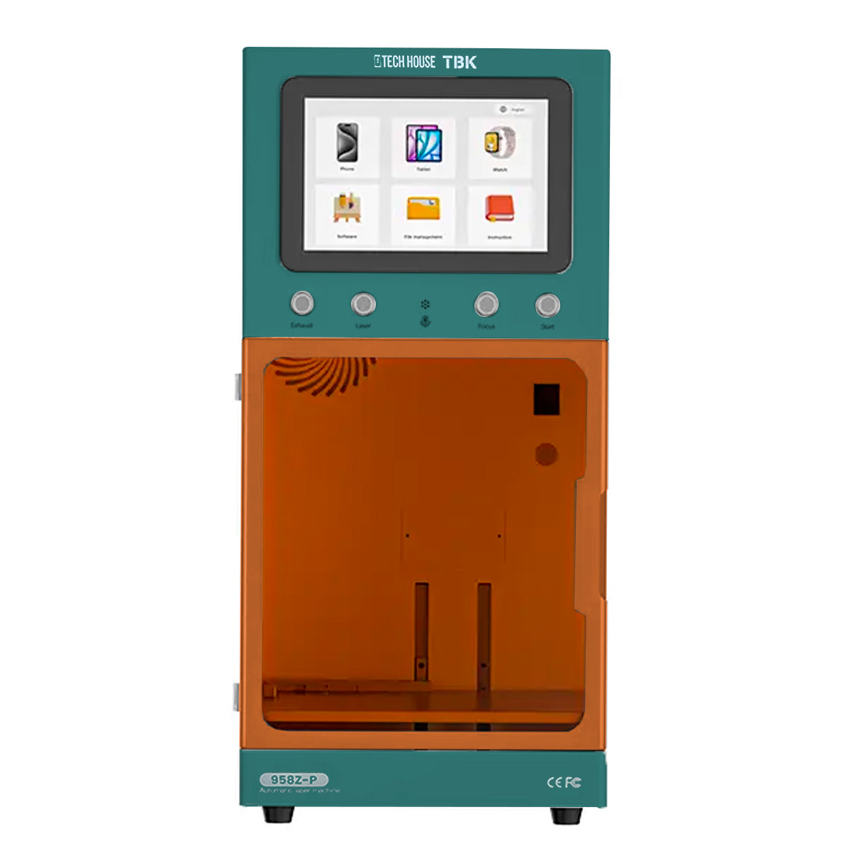 Máquina Láser UV Todo en Uno TBK 958ZP