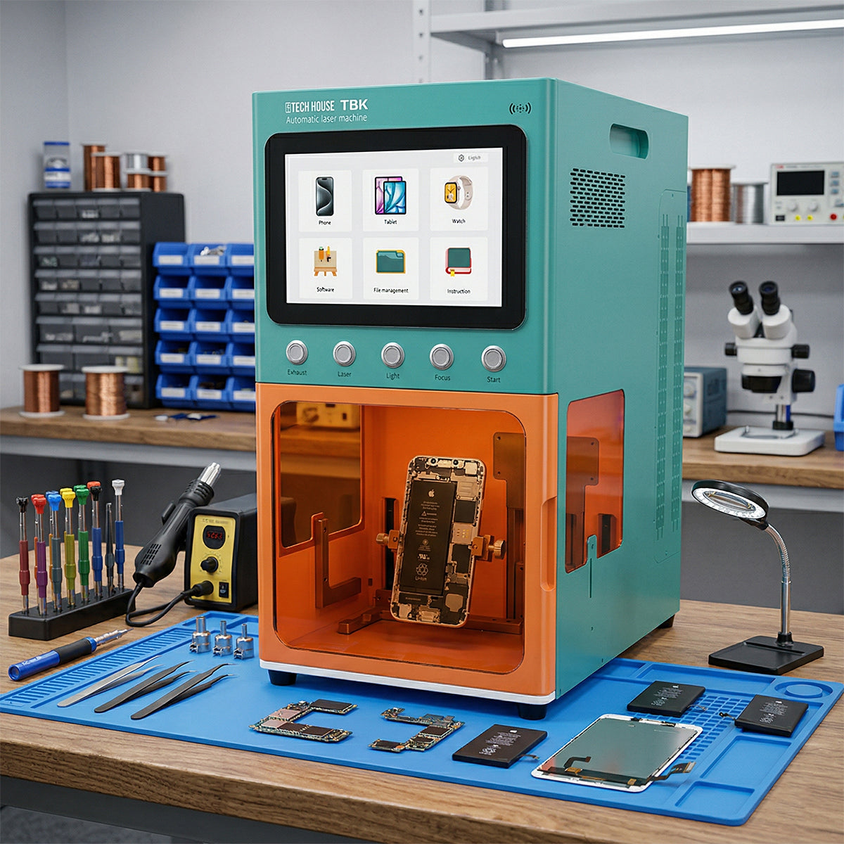 Máquina Láser UV TBK 958ZU – AI Edition