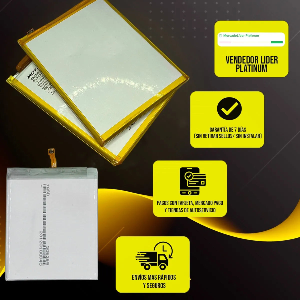 Bateria Tech House compatible con iPhone 11 Pro S/flex