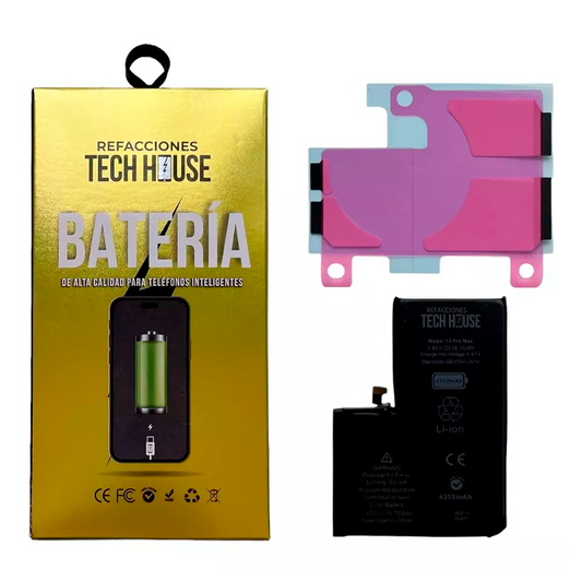 Bateria Para iPhone 13 Pro Max Tech House Capacidad Original