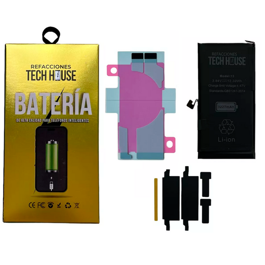 Bateria Para iPhone 13 Crack Tech House