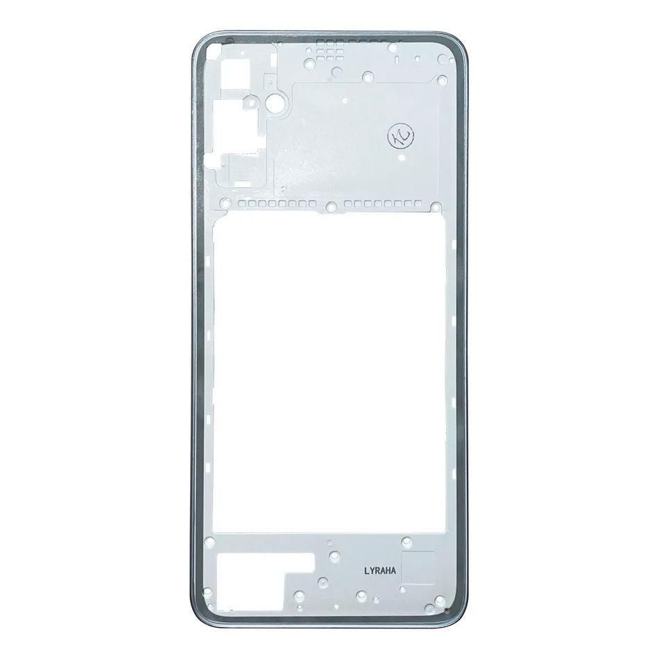 Marco y chasis Samsung Galaxy A05 plata - vista lateral