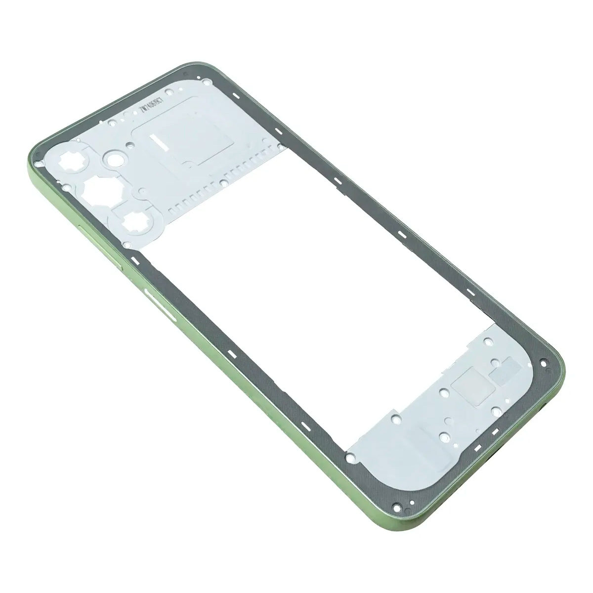 Marco y chasis Samsung Galaxy A05s verde - detalle