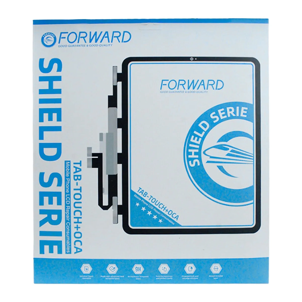 Touch con OCA Forward Shield Series compatible con iPad – Precisión y Resistencia Pro