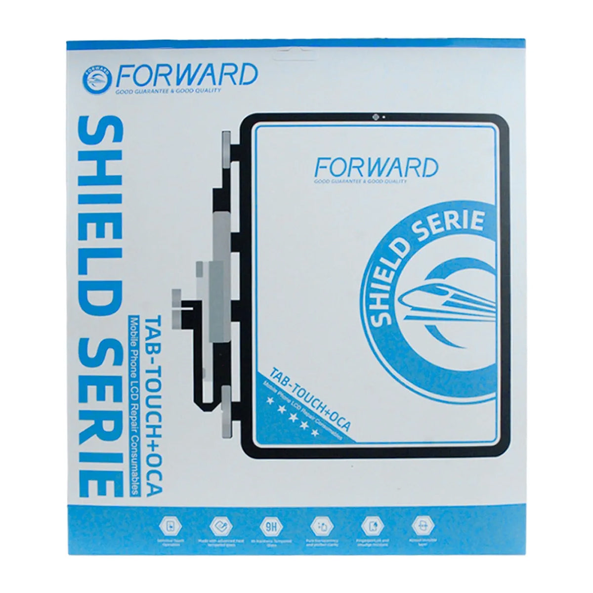 Touch con OCA Forward Shield Series compatible con iPad – Precisión y Resistencia Pro
