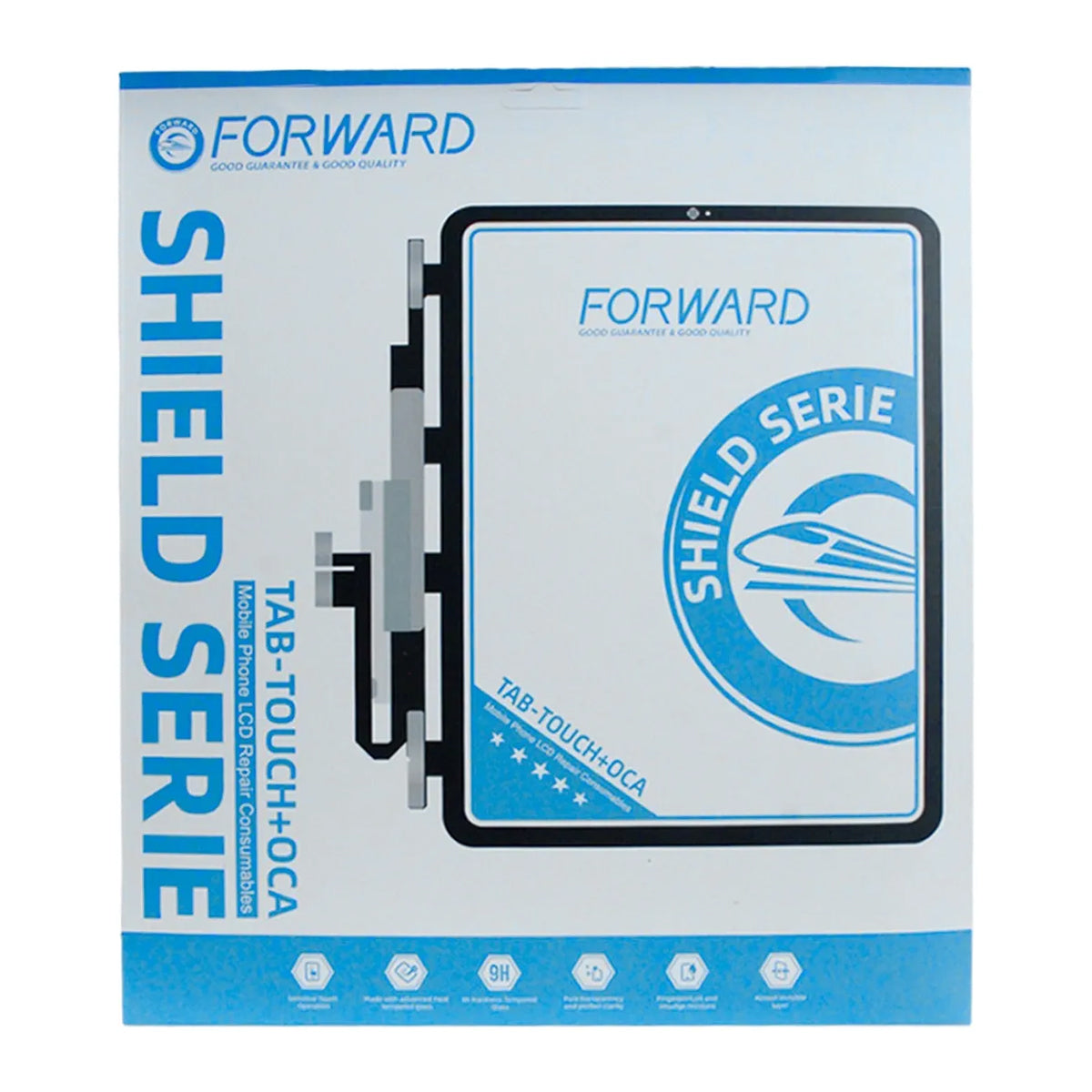 Touch con OCA Forward Shield Series compatible con iPad – Precisión y Resistencia Pro