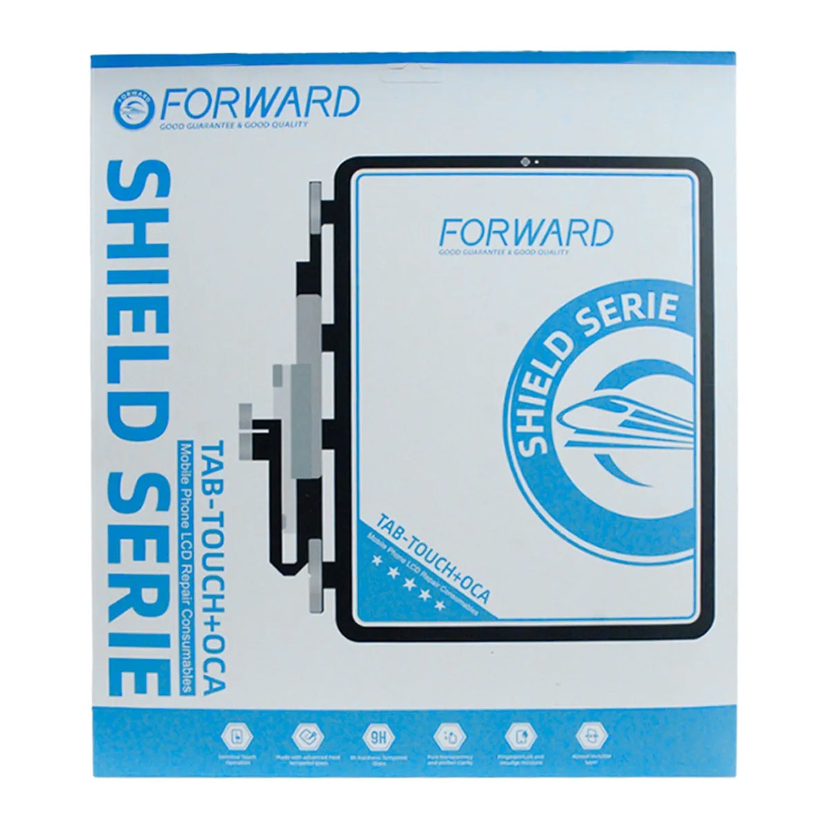 Touch con OCA Forward Shield Series compatible con iPad – Precisión y Resistencia Pro
