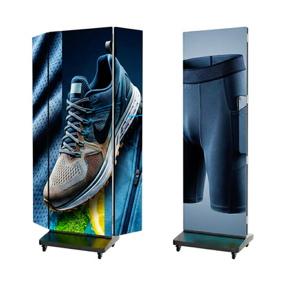 Póster LED Plegable Trifold