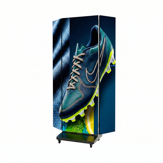 Póster LED Plegable Trifold