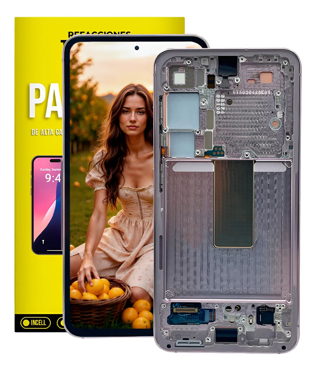 Pantalla con Marco compatible con Samsung S23