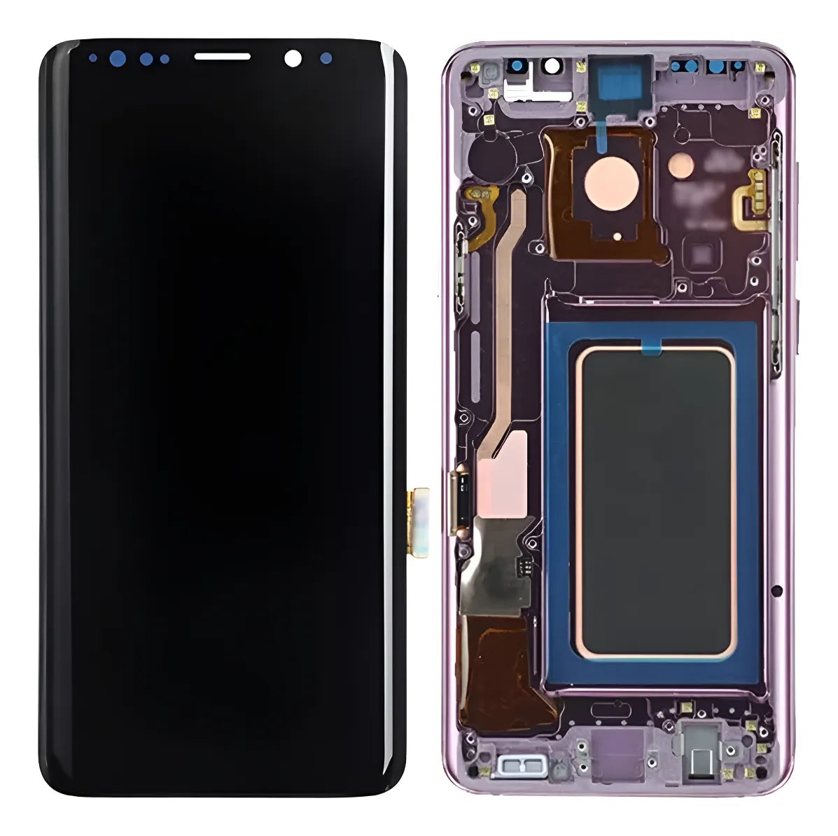 Pantalla con Marco compatible con Samsung S9 SM-G960F