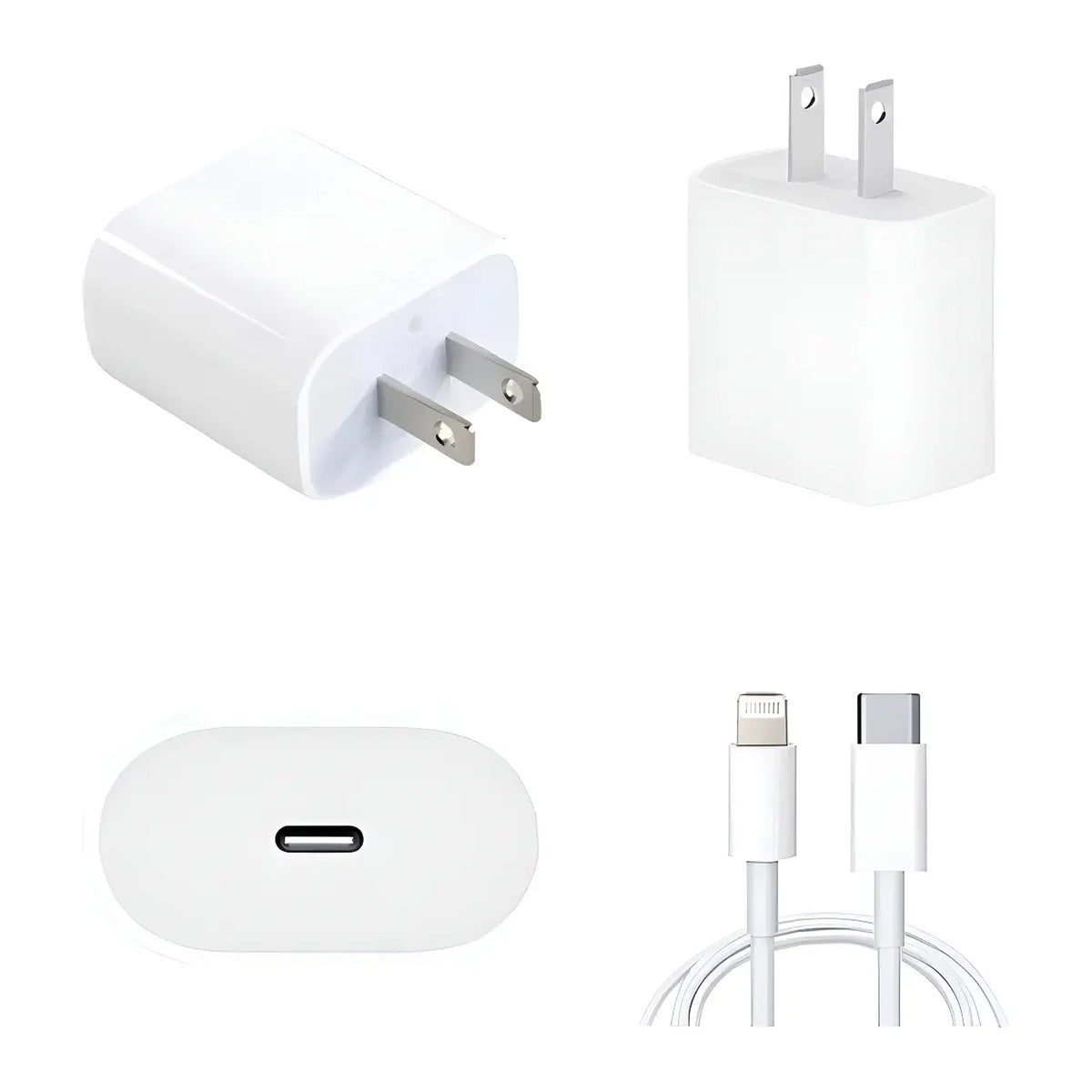 Cargador de Pared Ecooper de 20W USB-C con Quick Charge 3.0