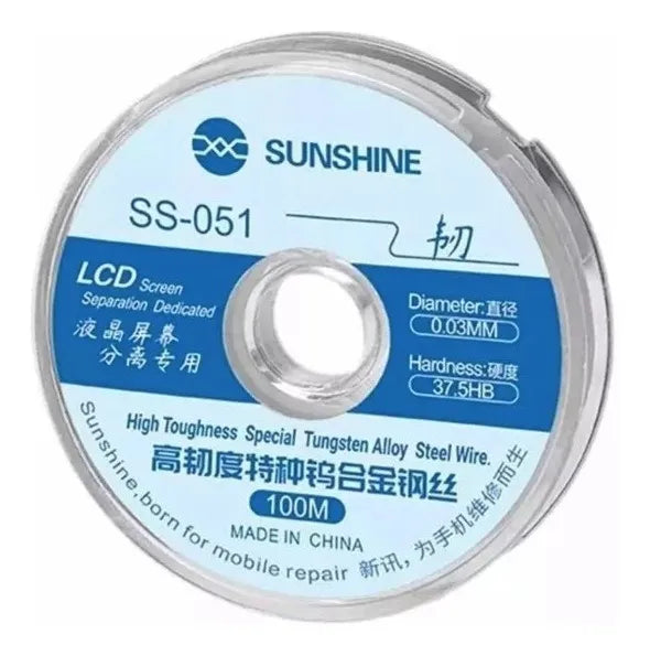 Cable Jumper Ultra fino Micro soldadura - Lógica Celular 0.007 mm