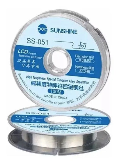 Cable Jumper Ultra fino Micro soldadura - Lógica Celular 0.007 mm