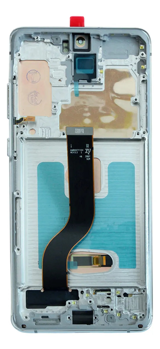 Pantalla con Marco compatible con Samsung S20 Plus Oled