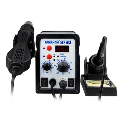 Estación 2 en 1 Yaogong 878D: Precisión Digital y Eficiencia Máxima