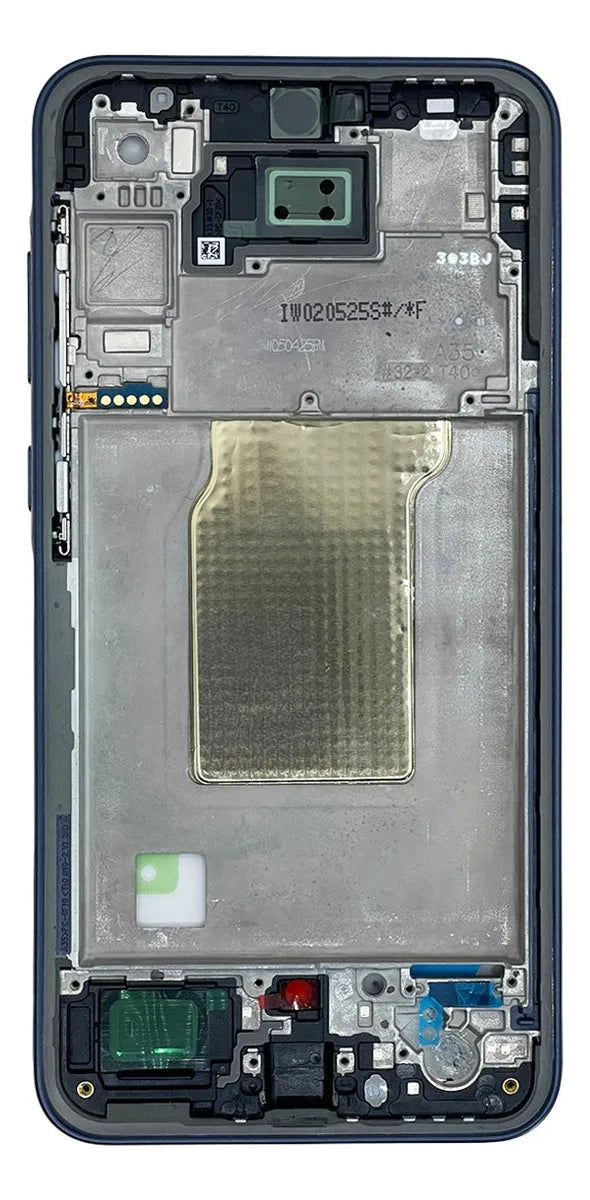 Marco Chasis compatible con Samsung Galaxy A35 SM-A356B Navy Blue