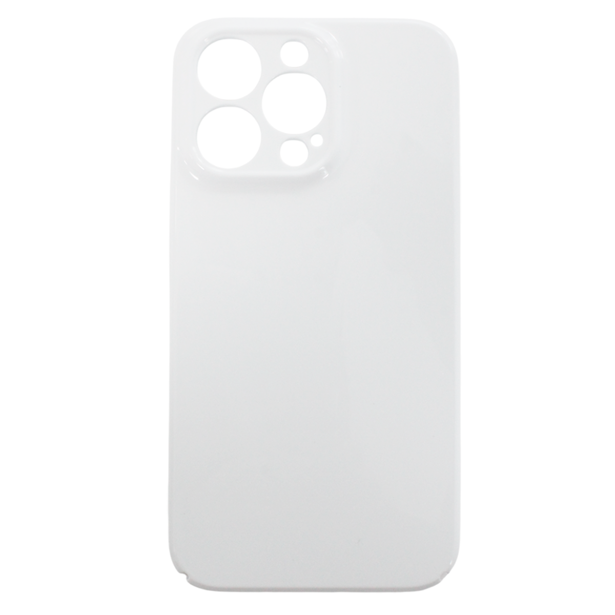 Paquete 5 Fundas rígidas  para sublimación de una sola capa para iPhone en color blanco y para distintos modelos